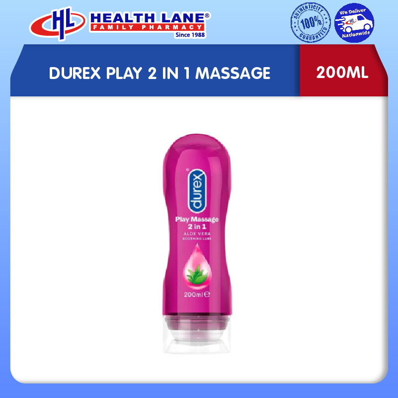 DUREX PLAY 2 IN 1 MASSAGE (200ML)